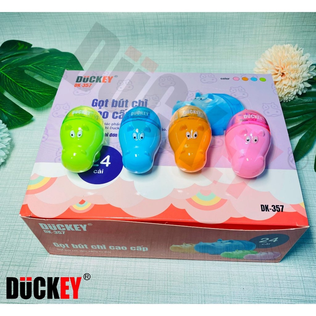 GỌT CHÌ HÌNH HÀ MÃ CUTE CHO BÉ. CHUẨN THƯƠNG HIỆU DUCKEY