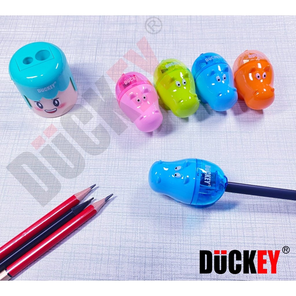 GỌT CHÌ HÌNH HÀ MÃ CUTE CHO BÉ. CHUẨN THƯƠNG HIỆU DUCKEY
