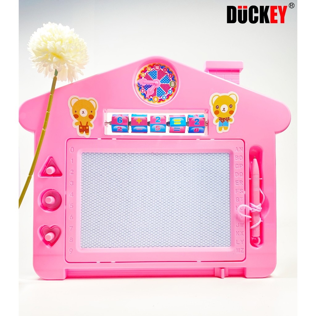 Bảng viết thông minh DUCKEY, Bộ bảng tự xoá XJY-5711/XJY-5713/XJY-5714/XJY-5720/XJY-5721, nhiều màu cho bé lựa chọn