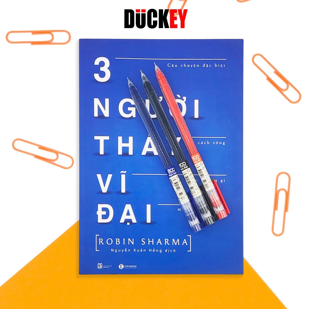 Bút Nước Gel DUCKEY DK-GP-120 0.5mm – Mực Lớn 800m, Ngòi Kim Siêu Trơn, Viết Mượt