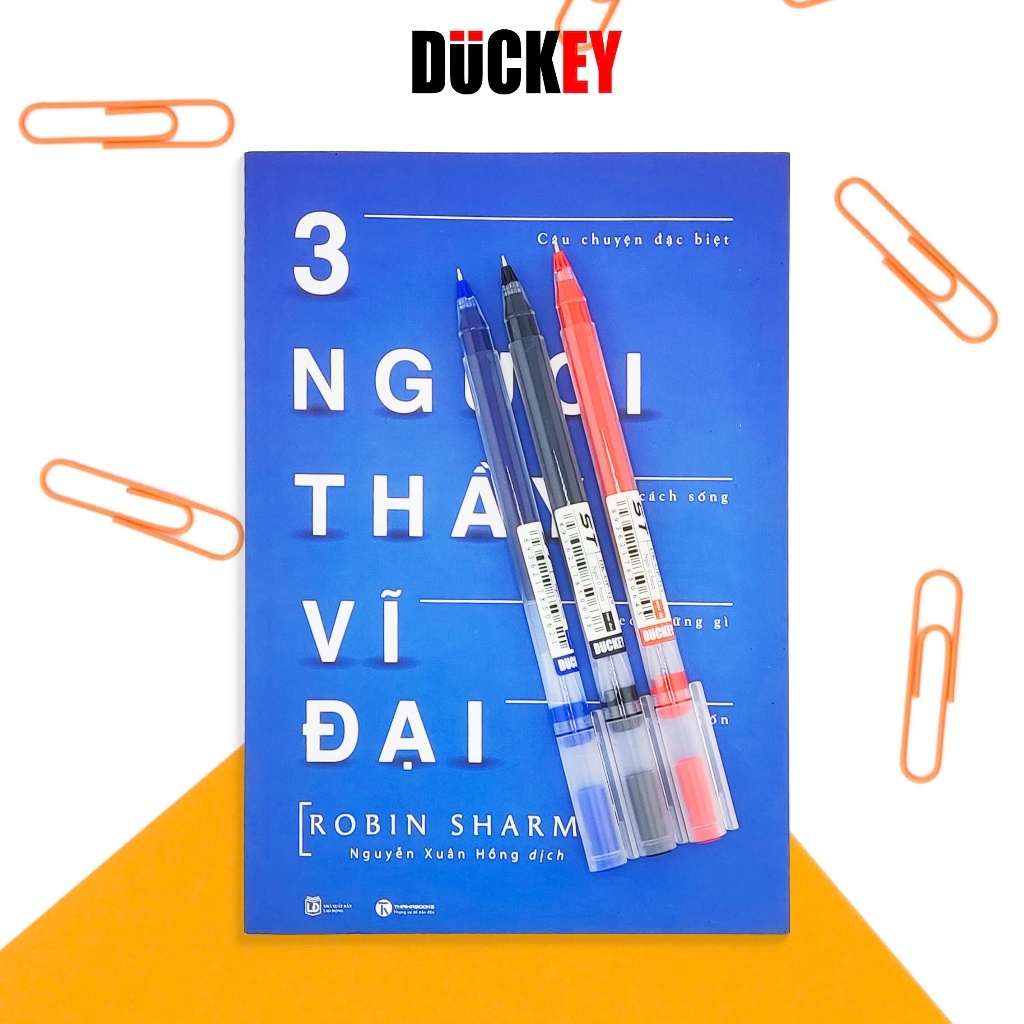 Bút Nước Gel DUCKEY DK-GP-119 0.5mm – Mực Lớn 2000m, Ngòi ST Tiên Tiến, Viết Siêu Trơn