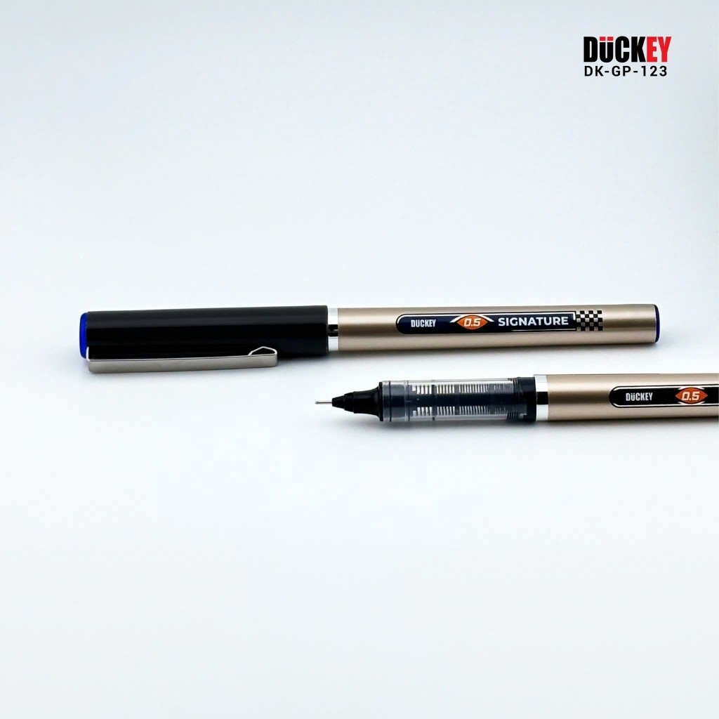 Bút Kim DUCKEY Signature DK-GP-123 0.5mm – Mực Liền Thân, Viết Mượt