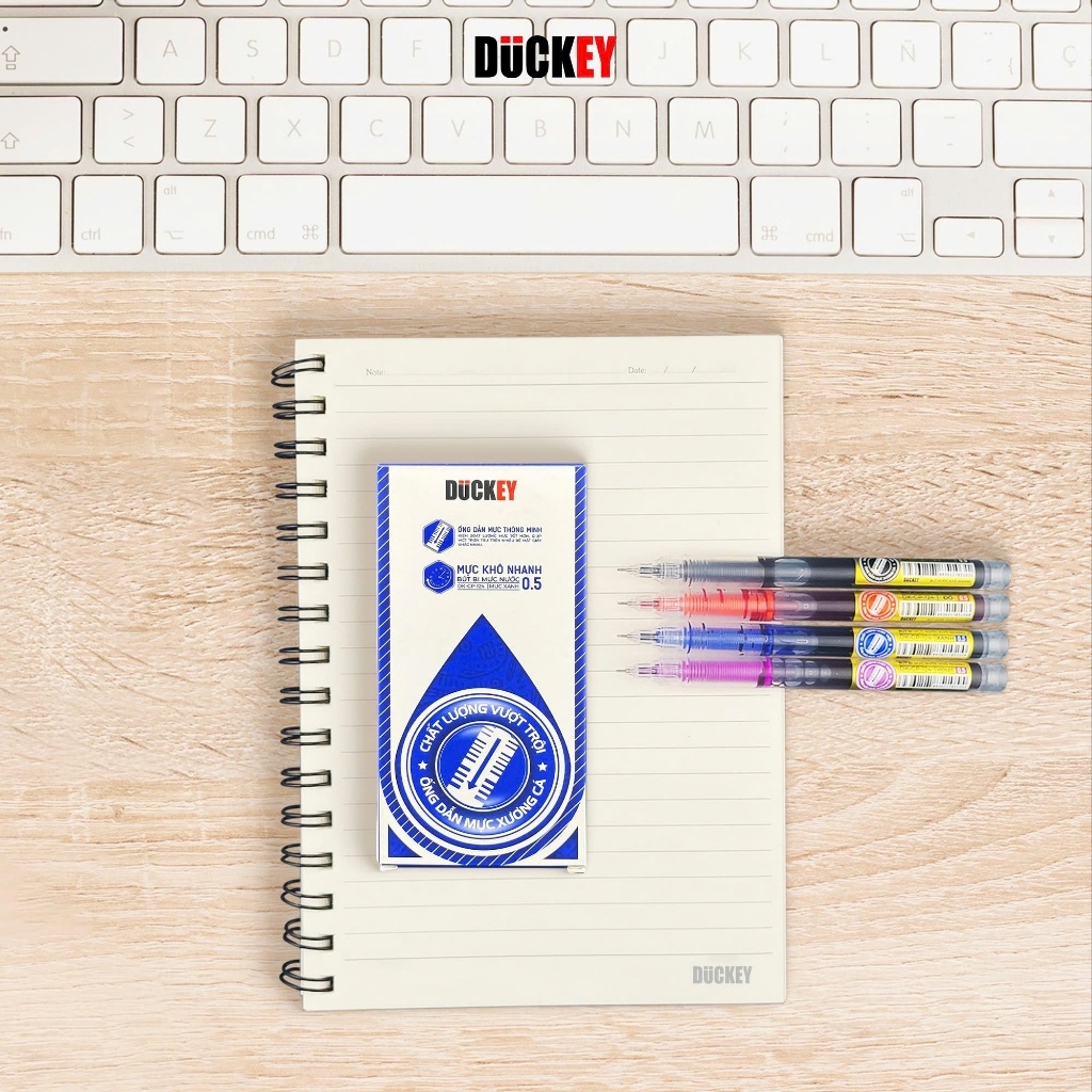 Bút Mực Lỏng DUCKEY DK-GP-124 0.5mm – Viết Mượt, Thương Hiệu Việt Nam