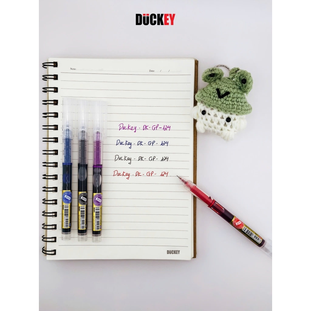 Bút Mực Lỏng DUCKEY DK-GP-124 0.5mm – Viết Mượt, Thương Hiệu Việt Nam