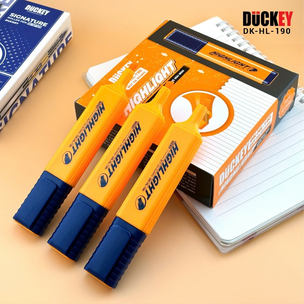 Bút nhớ - Bút Highlight DK-HL-190 thương hiệu Duckey Việt Nam