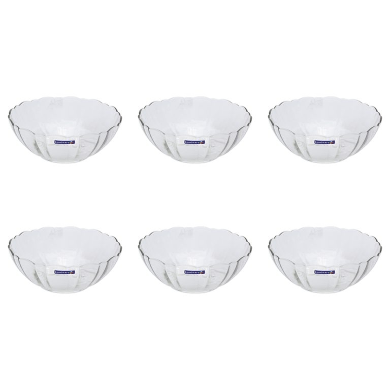 Bộ 6 bát, tô thủy tinh 18cm Thủy Tinh Luminarc-Arcade-531