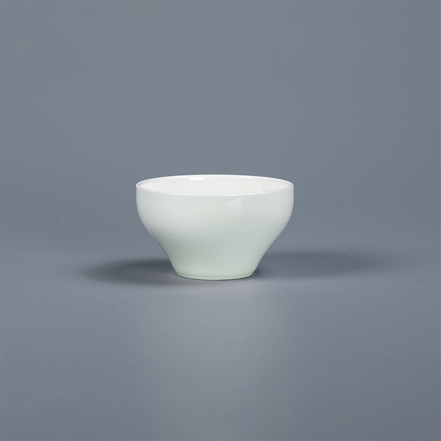 Bát, chén chấm trắng sứ tro xương Hàn Quốc 6,8 cm Hankook
