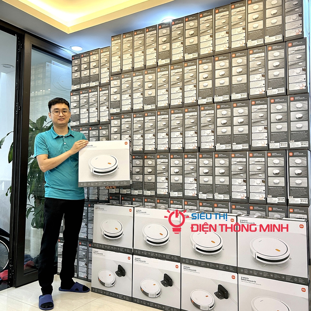 Robot hút bụi lau nhà Xiaomi Vacuum E5 (Chính Hãng, BH 12 tháng)