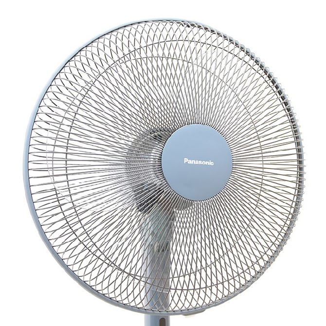 Quạt cây Panasonic F-409KB (màu Xanh, 51W, có remote)