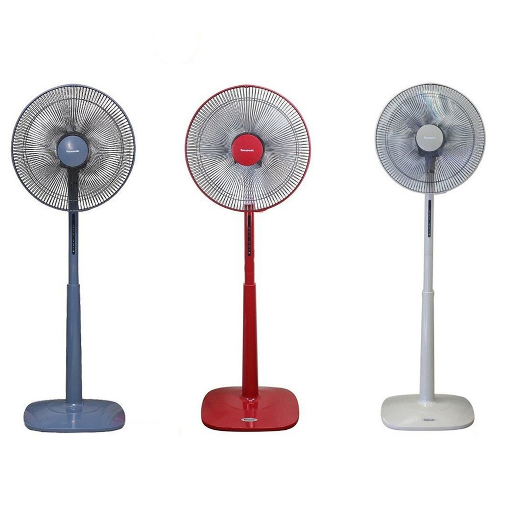 Quạt cây Panasonic F-409KMR (màu đỏ, 51W, có remote)