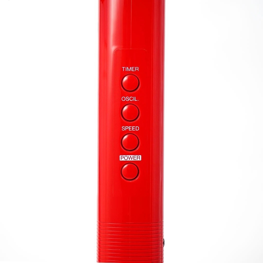 Quạt cây Panasonic F-409KMR (màu đỏ, 51W, có remote)