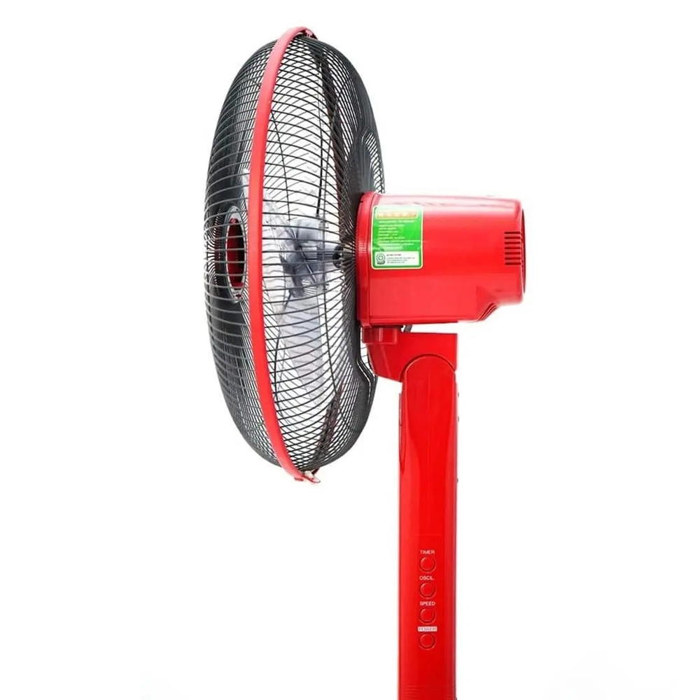 Quạt cây Panasonic F-409KMR (màu đỏ, 51W, có remote)