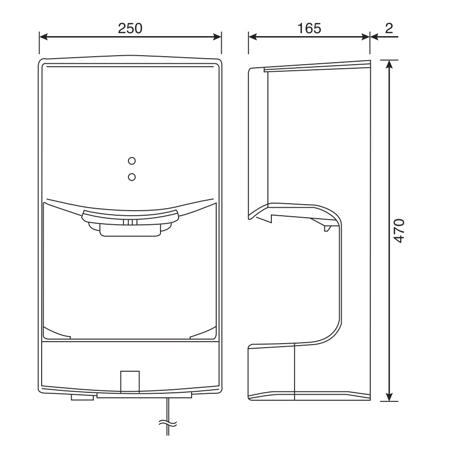 Máy sấy tay Panasonic FJ-T09A3 (có khay nước)