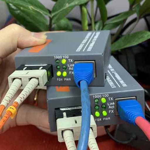 Convert quang điện HTB-GS-03 (10/100/1000M, 2 sợi)