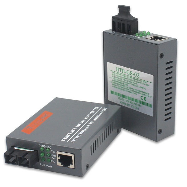 Convert quang điện HTB-GS-03 (10/100/1000M, 2 sợi)