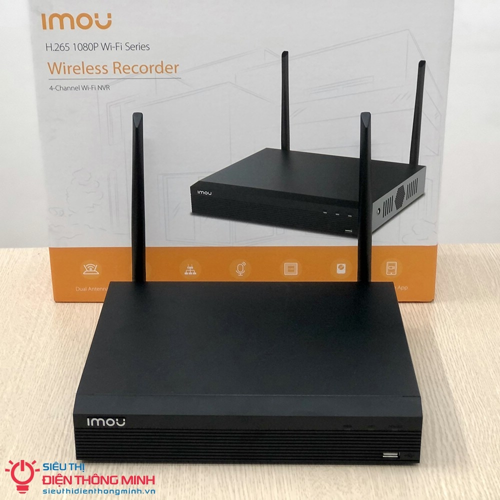Đầu ghi hình IMOU NVR1104HS-W (Wifi 4 kênh)