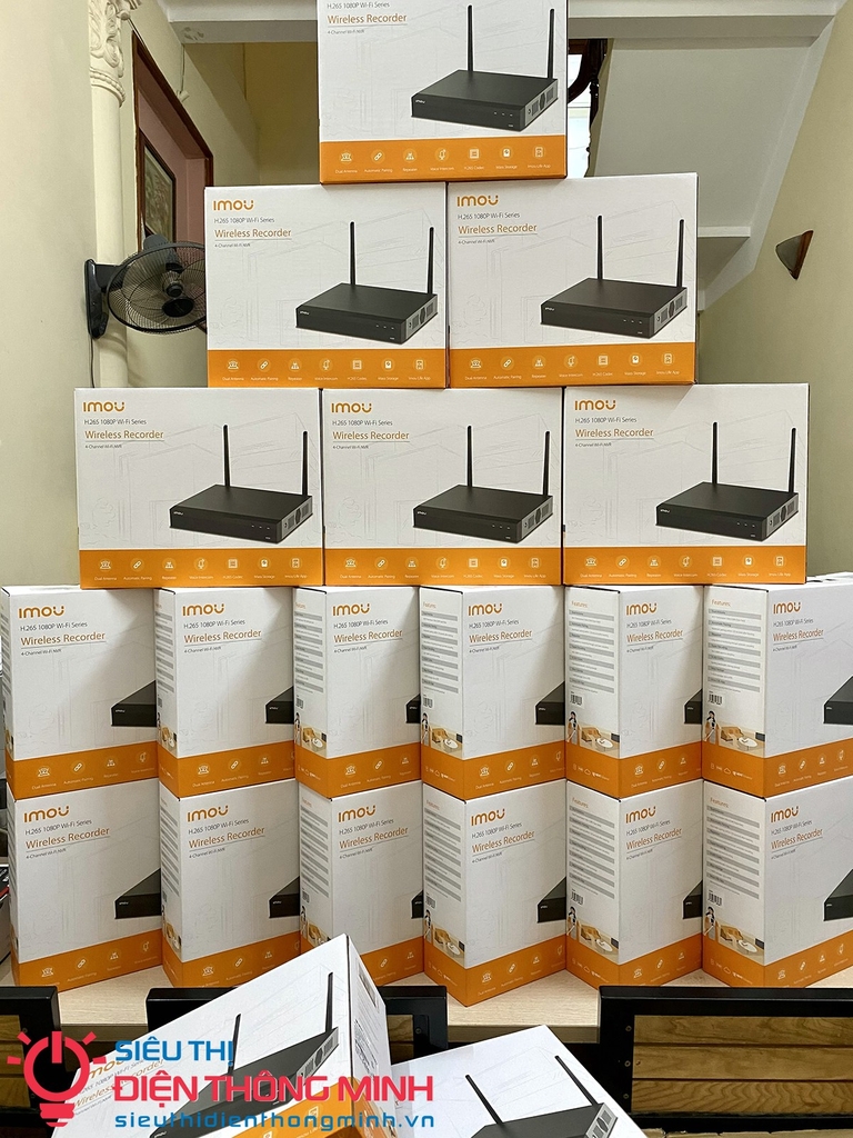 Đầu ghi hình IMOU NVR1104HS-W (Wifi 4 kênh)