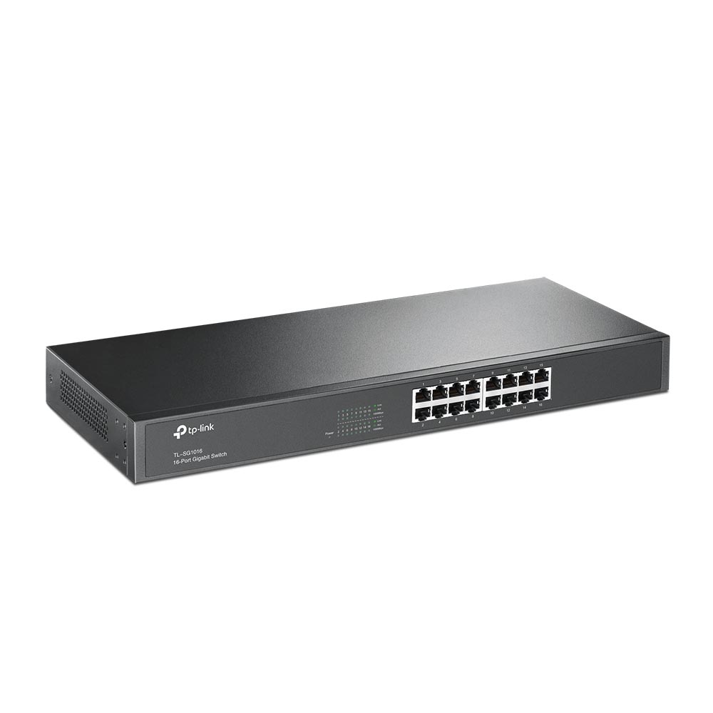 Switch chia mạng TP-LINK TL-SG1016 (16 cổng Gigabit, lắp rack)