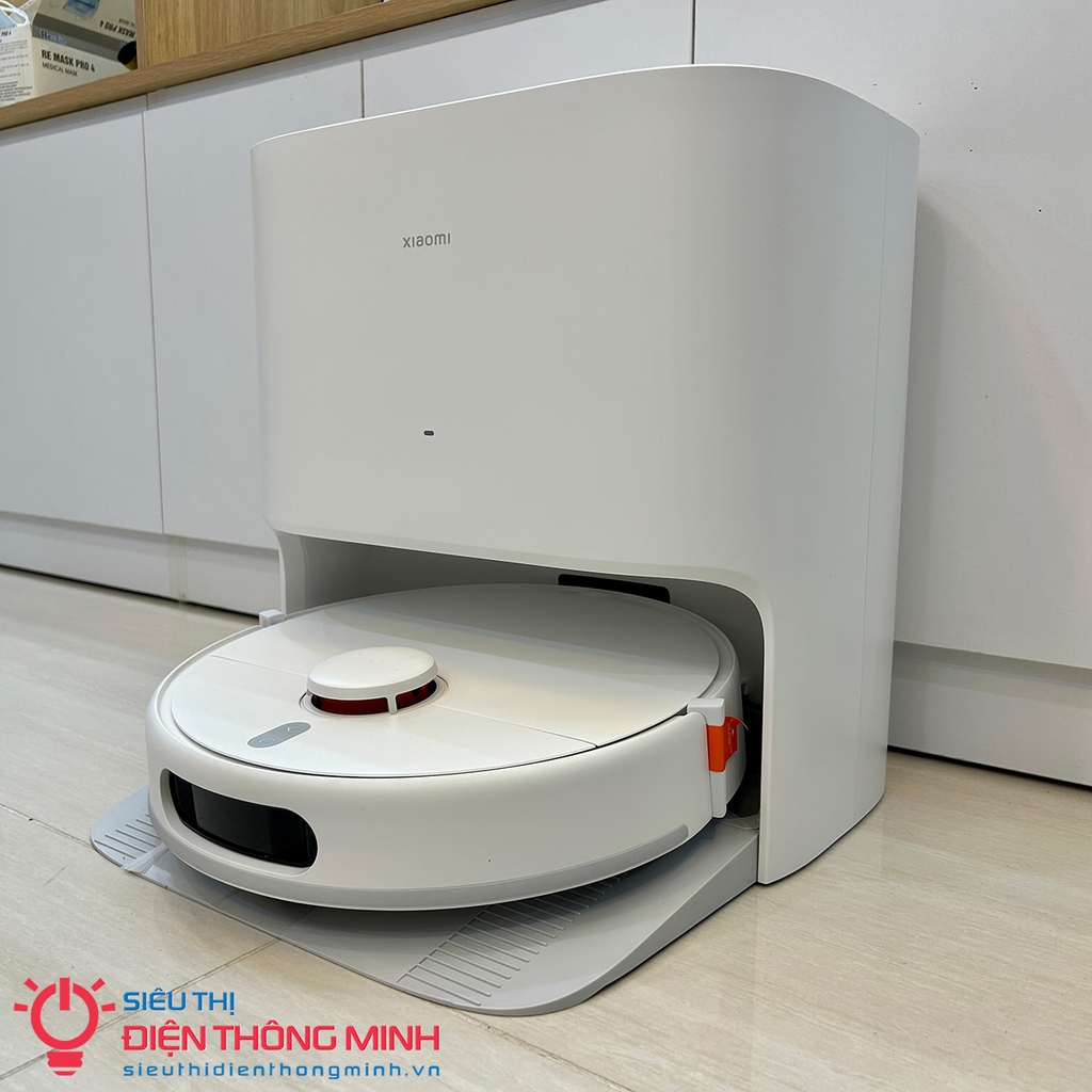 Robot hút bụi lau nhà Xiaomi Vacuum X20 (Tự động giặt rẻ lau, chính Hãng)