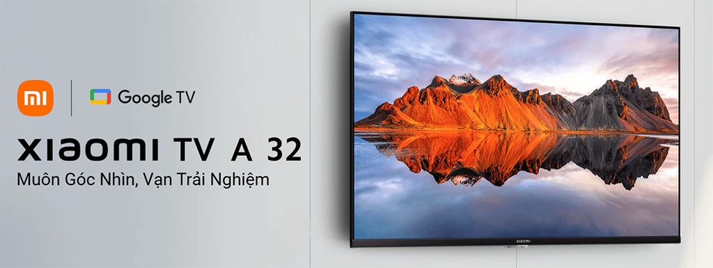 Google Tivi Xiaomi TV A 32 inch HD L32M8-P2SEA (chính Hãng)
