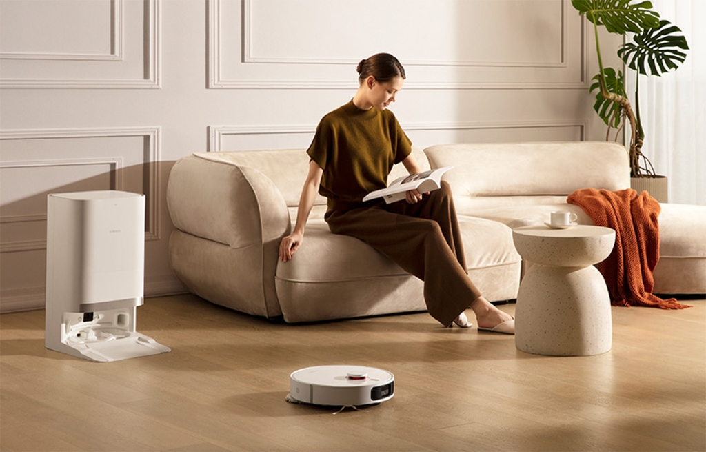 Robot hút bụi lau nhà Xiaomi Vacuum X20+ (Tự động giặt rẻ lau, tự động đổ rác, chính Hãng)