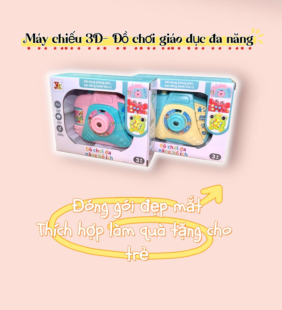 ĐỒ CHƠI GIÁO DỤC ĐA NĂNG-MÁY CHIẾU 3D