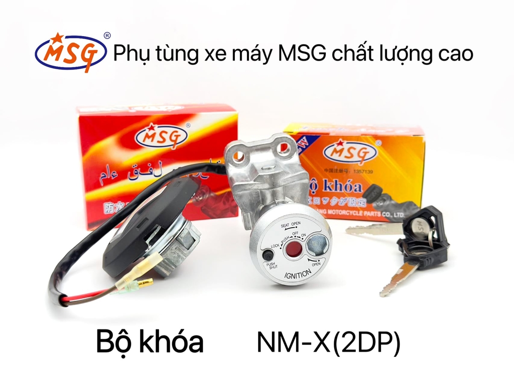 BỘ KHÓA (Sản phẩm thêm loại xe mới)