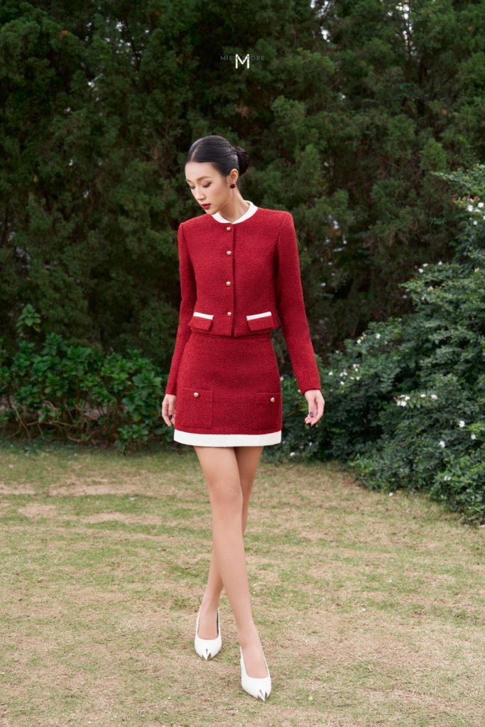 MIEN STORE SET ĐỒ NỮ THU ĐÔNG ĐẸP CHẤT DẠ MẶC TẾT DONNA WOMEN