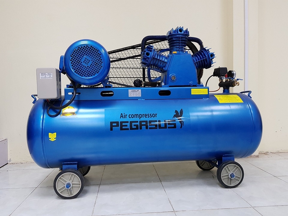 Máy Nén Khí Dây Đai Pegasus 15HP 500L TM-W-1.6/8-500L