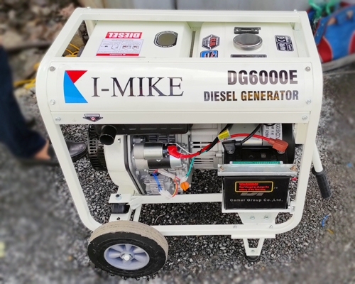 Máy Phát Điện Chạy Dầu I-Mike 5Kw DG6000E