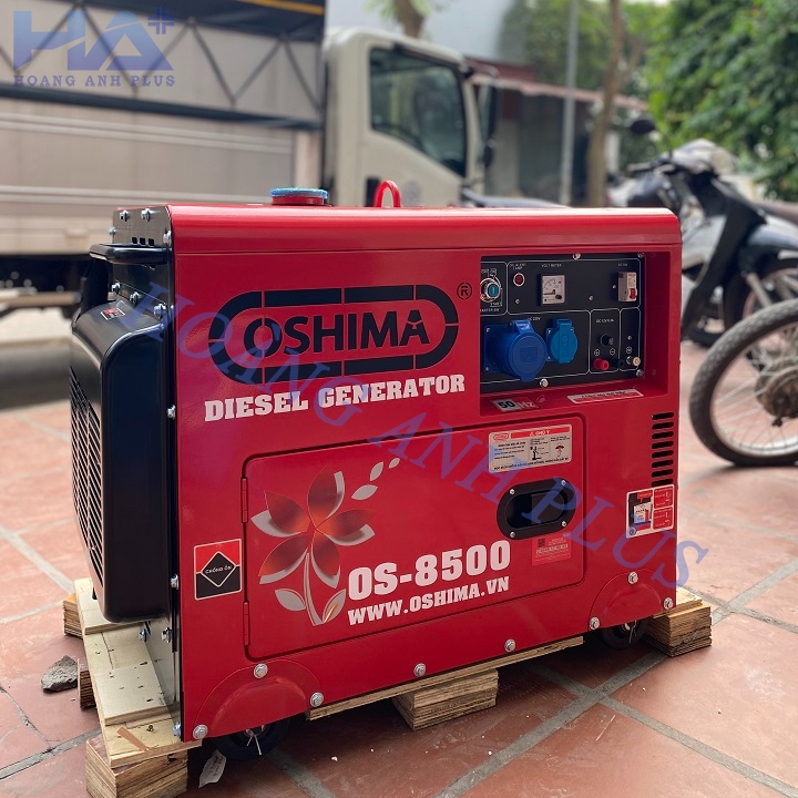 Máy Phát Điện Chạy Dầu Oshima 7Kw OS-8500