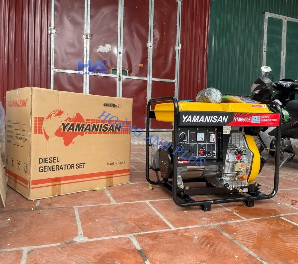 Máy Phát Điện Chạy Dầu Yamanisan 5Kw YM6500E