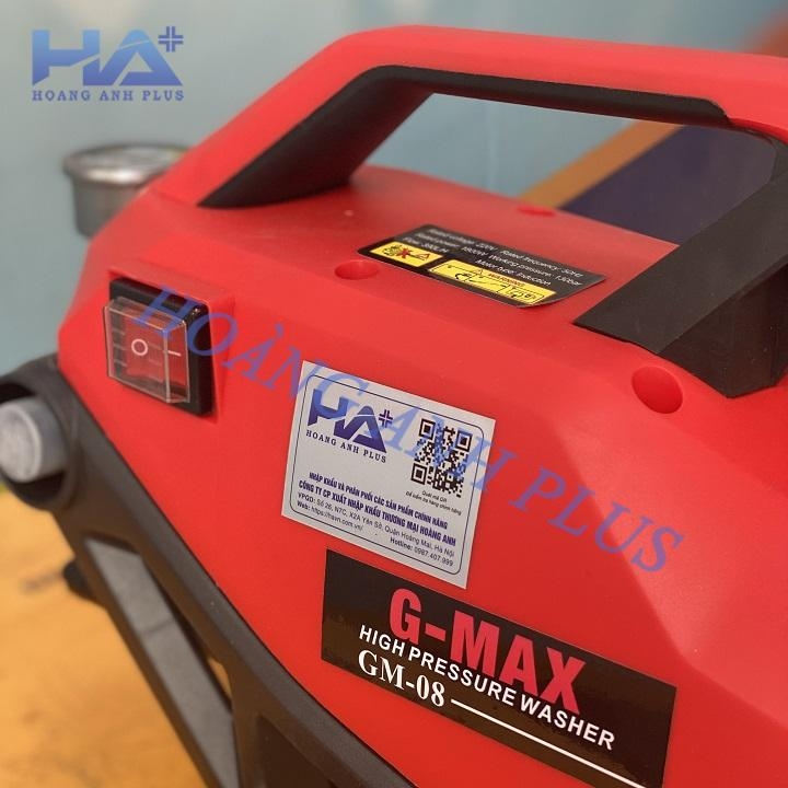 Máy Rửa Xe Gmax 1800W GM-08