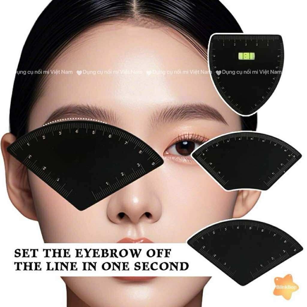 Các loại khung, thước hổ trợ vẽ lông mày Browlamination, ép chân màu, microlading