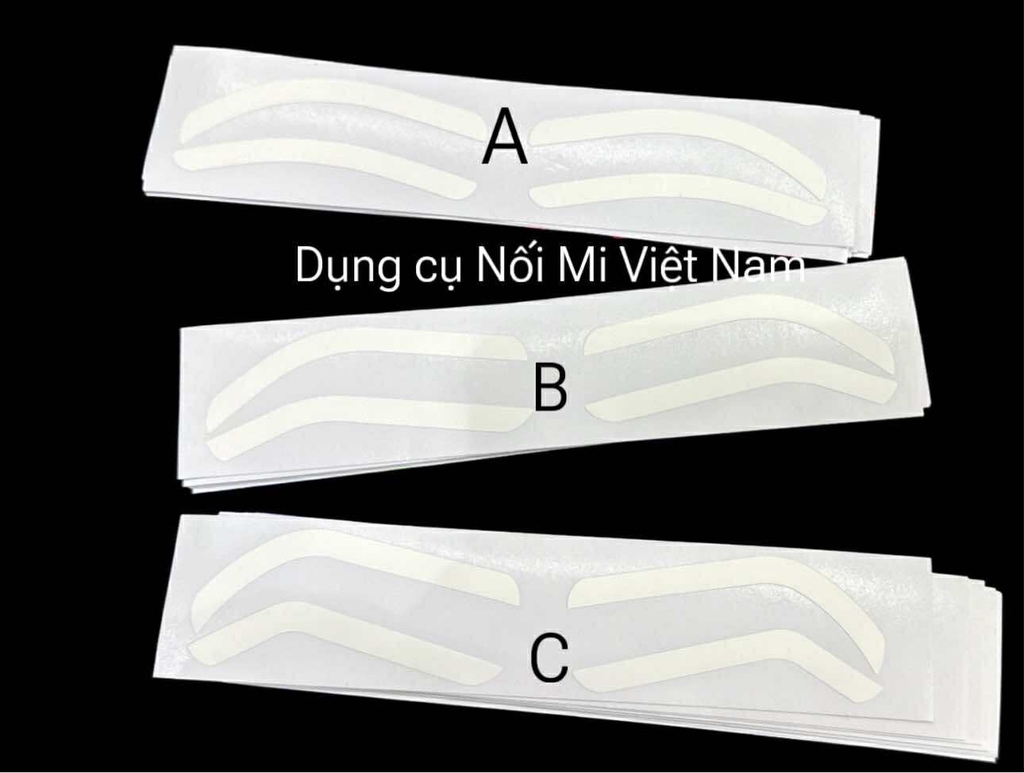 Các loại khung, thước hổ trợ vẽ lông mày Browlamination, ép chân màu, microlading