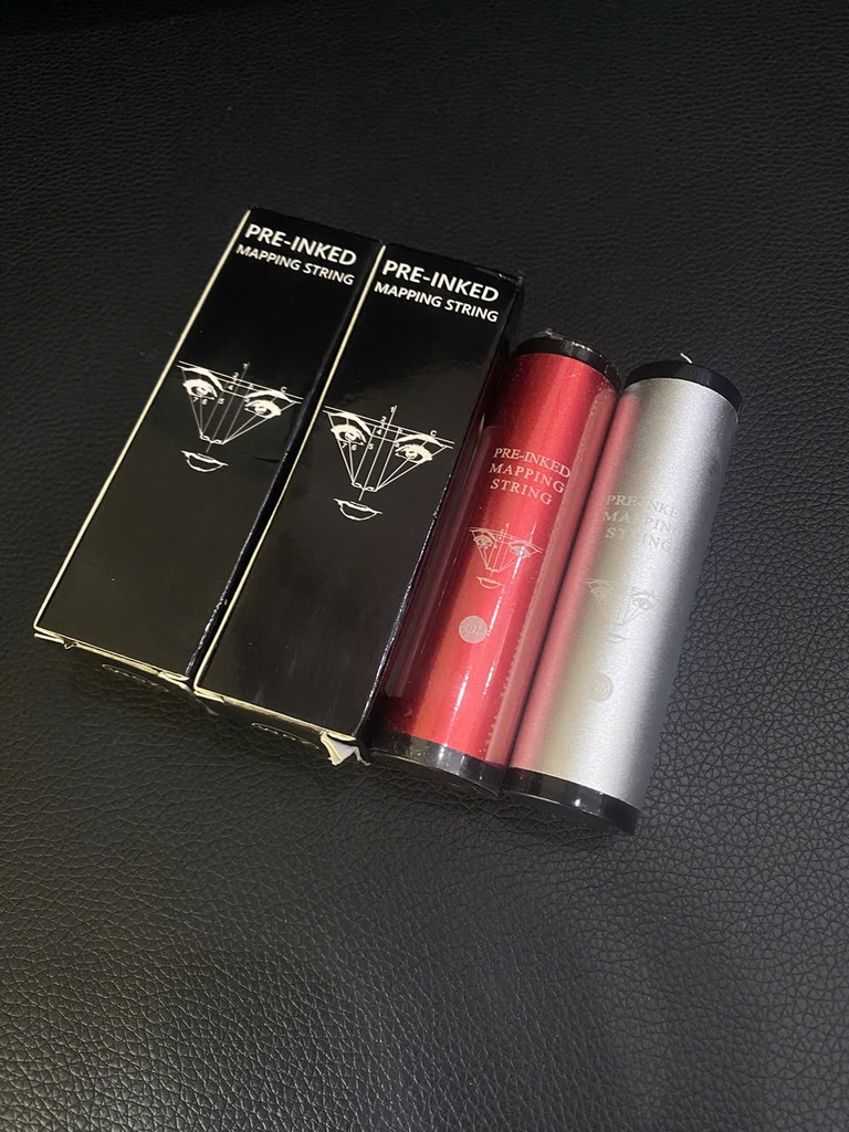 Cuộn Chỉ Đo Lông Mày, chỉ vẽ chân mày có mực màu trắng