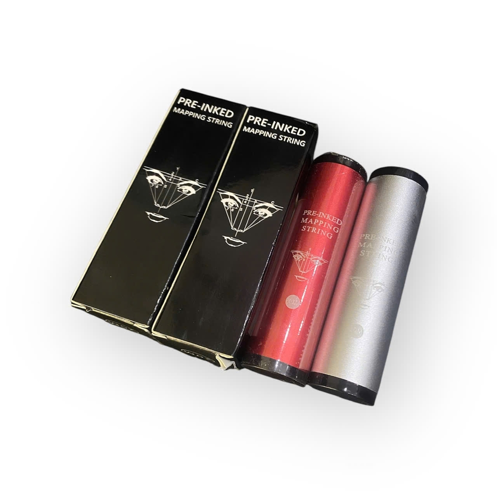 Cuộn Chỉ Đo Lông Mày, chỉ vẽ chân mày có mực màu trắng