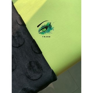 Ga Trãi Giường Nối Mi màu Xanh Lá