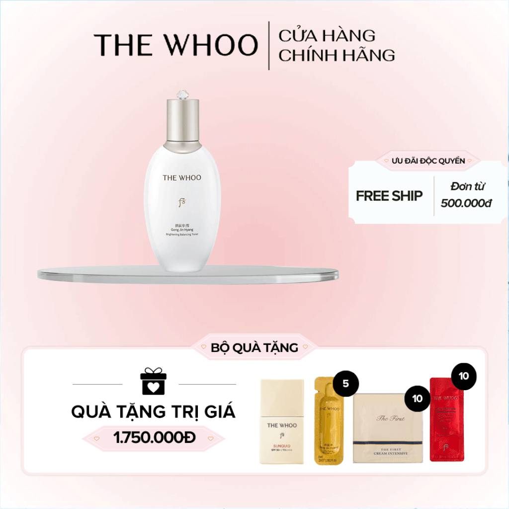 Sữa dưỡng trắng da Whoo Gongjinhyang Seol Radiant White Emulsion
