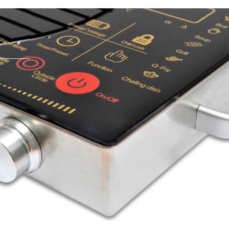 Bếp Hồng ngoại cảm ứng cao cấp Khaluck home KL-288 (đen)