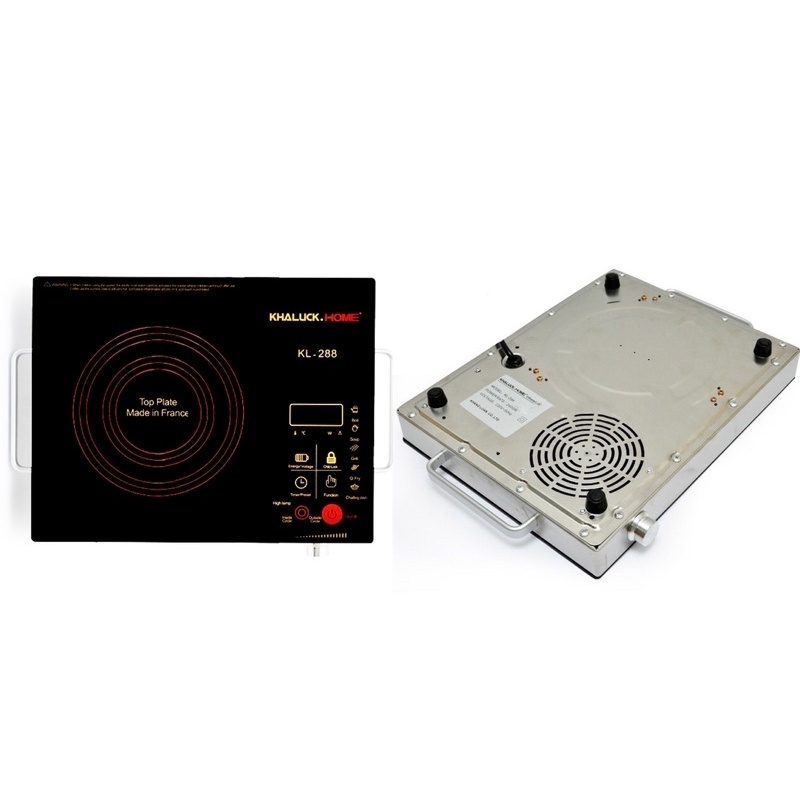Bếp Hồng ngoại cảm ứng cao cấp Khaluck home KL-288 (đen)