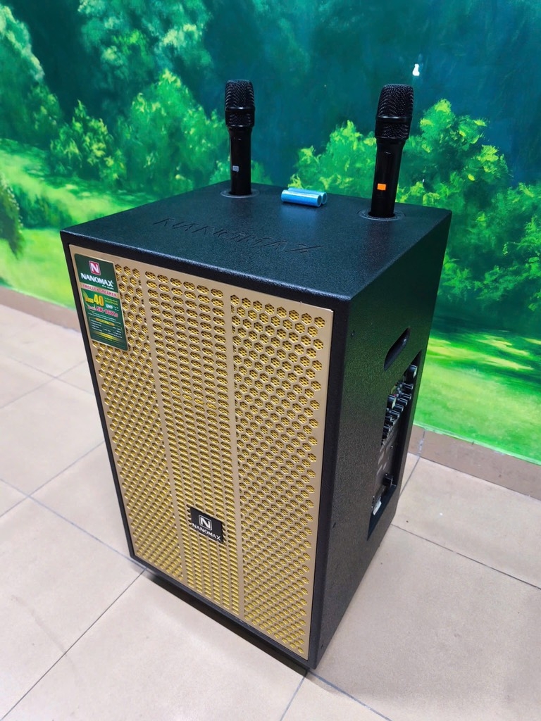 Loa Kéo Karaoke Nanomax SK-16K8 Bluetooth Bass 40cm 680W