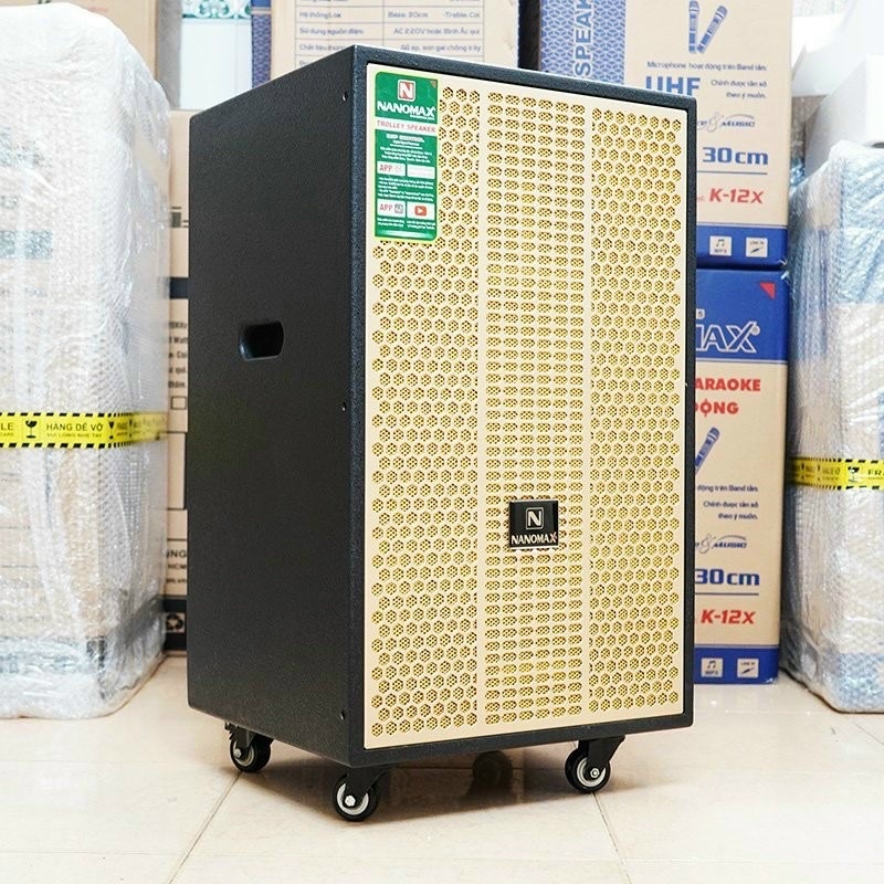 Loa Kéo Karaoke Nanomax SK-16K8 Bluetooth Bass 40cm 680W
