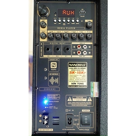 Loa Kéo Karaoke Nanomax SK-16K8 Bluetooth Bass 40cm 680W