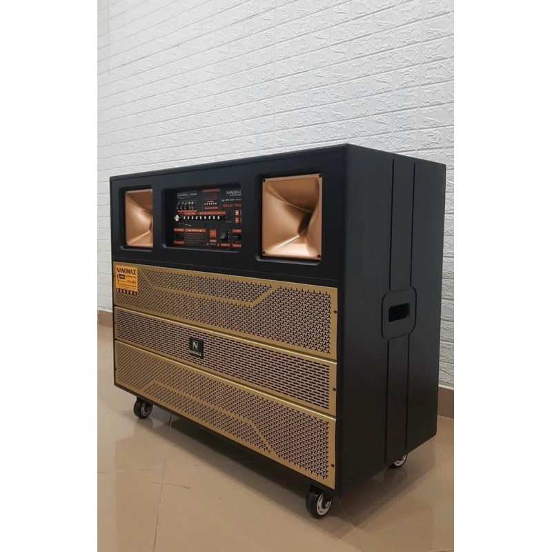 Loa Karaoke Nanomax 4 tấc đôi Pro - 802