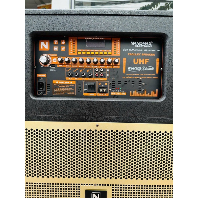 Loa Karaoke Nanomax 4 tấc đôi Pro - 802
