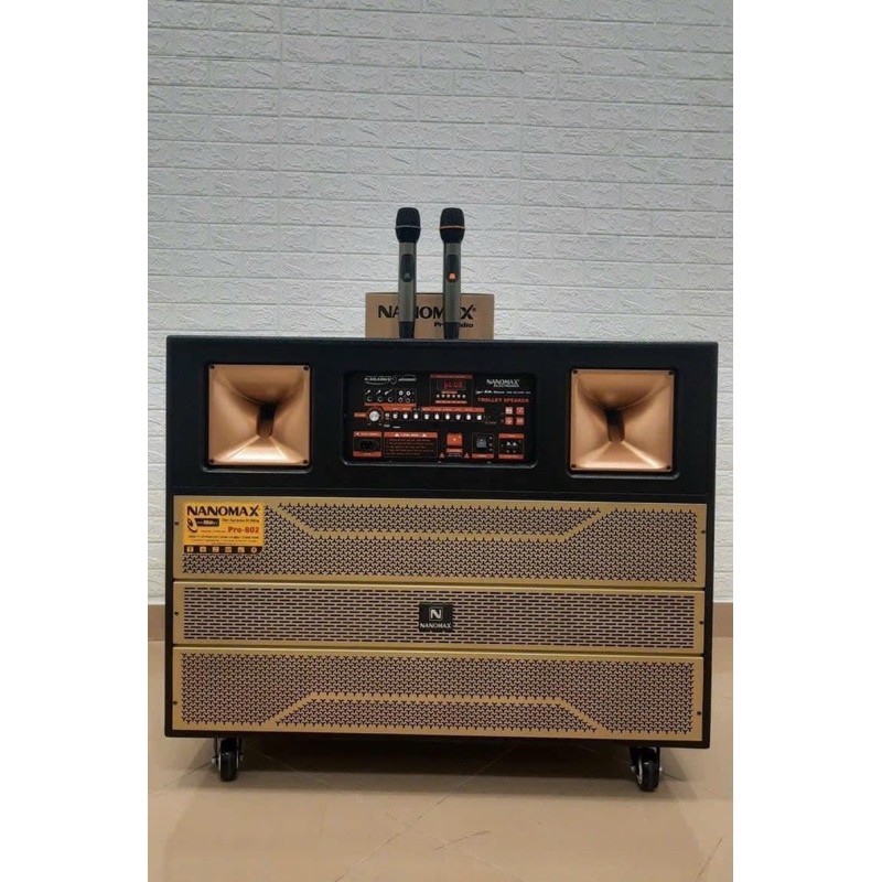 Loa Karaoke Nanomax 4 tấc đôi Pro - 802
