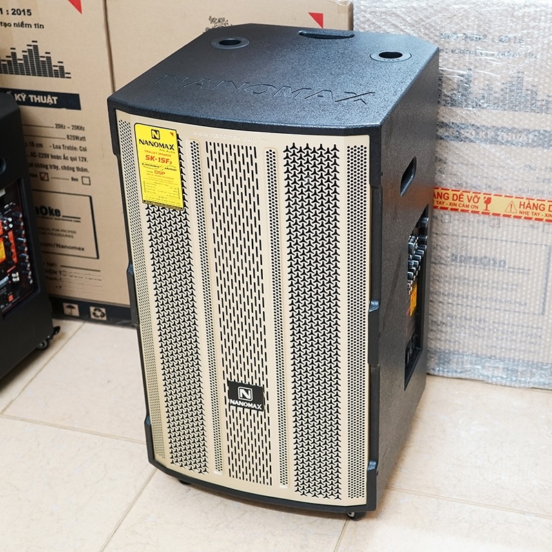 Loa Kéo Công Suất Lớn Nanomax SK-15F3 Bass 4 Tấc 40cm Công Suất 680w Karaoke Bluetooth