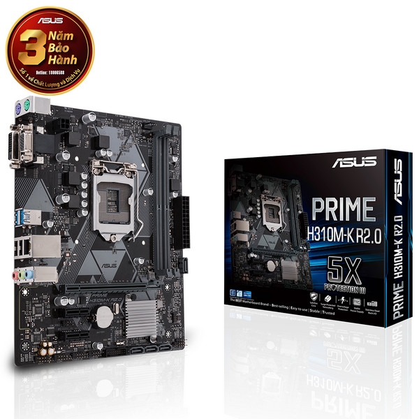 Mainboard ASUS PRIME H310M-K R2.0