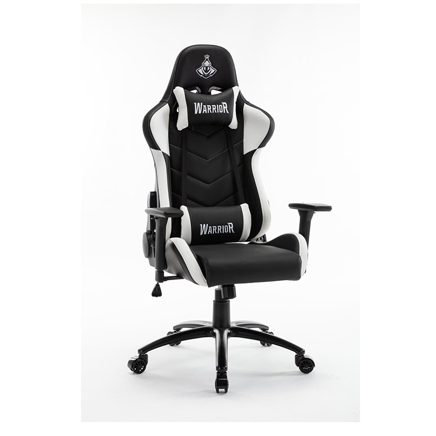 GHẾ GAMER WARRIOR RAIDER SERIES BLACK/WHITE (WGC206)